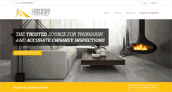 Desktop Screenshot of chimneyinspectors.com